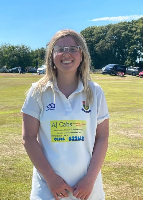 Katie Griffiths - 25 not out for Pembroke Dock